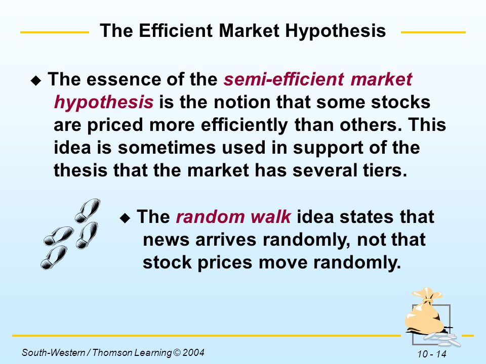 Efficient market hypothesis an